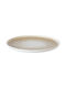 By Bone Plate Shallow made of Porcelain Beige with Diameter 28cm