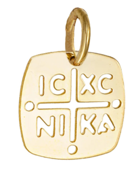 Kontopoulos Kinder Amulette Konstantin-Münze Gold 9K