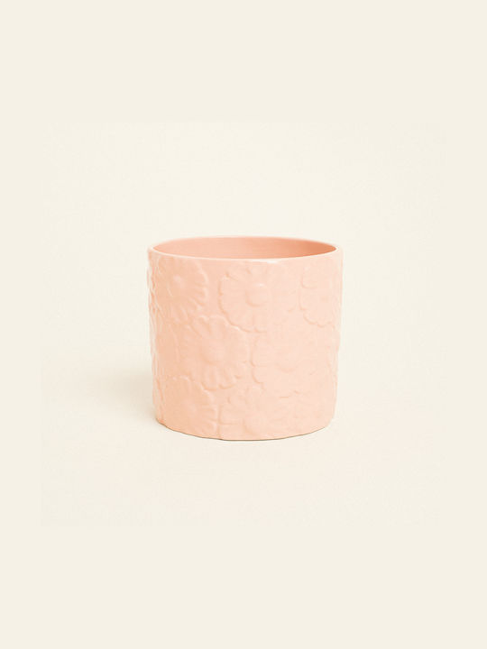 Beauty Home Übertopf Keramik Rosa 12.8x13.1εκ.