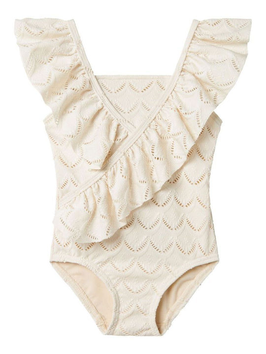 Lil' Atelier Turtledove Lil’ Atelier Kids Swimwear One-Piece Beige