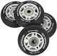 Pu 70x24 82a Black Matte 4 Pcs + Abec-9 8 Pcs Nils Extreme Set
