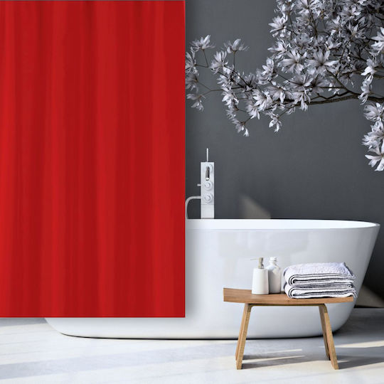 San Lorentzo Duschvorhang 180x200cm Red