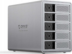 Orico Θήκη για Σκληρό Δίσκο 2.5" / 3.5" SATA III με σύνδεση Thunderbolt 3 / SATA / DisplayPort σε Γκρι χρώμα Orico Θήκη για Σκληρό Δίσκο 2.5" / 3.5" SATA III με σύνδεση Thunderbolt 3 / SATA / DisplayPort σε Γκρι χρώμα