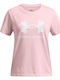 Παιδικό T-shirt Ροζ Big Logo Ss