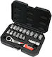 Yato Set Ratchet 3\8" & 1\2" 17pcs