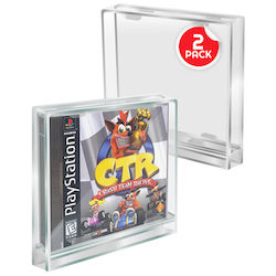 Carcasă Premium Acrilică Evoretro Playstation 1/pachet Cd Simplu 2