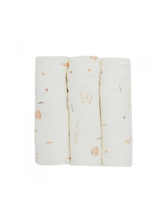 Trois Kilos Sept Σελτεδάκι 70x70cm 3τμχ
