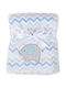 Matex Pătură Pepinieră Swaddling pături Gri 75x100cm