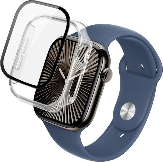 Apple Watch Series 10 46mm Imak Built-in Watch Case Transparent Film