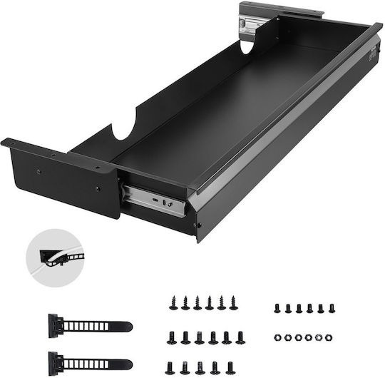 Vevor 33" Under Desk Organizer Drawer Space-Saving Home Office