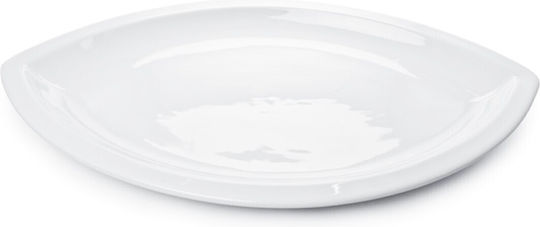 Galifas Serving Platter made of Porcelain White 53x33cm
