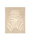 Zebra Kinder Teppich Beige 120x170cm