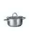TnS Deep Stainless Steel Pot 20cm