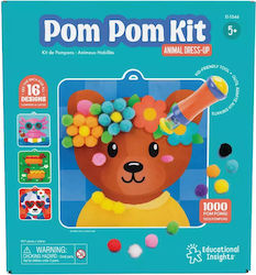 Educational Insights Pom Pom Kit Animal Dress Up 5+ Ετών Ei-1546 Educational Insights Pom Pom Kit Animal Dress Up 5+ Ετών Ei-1546