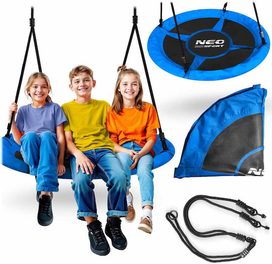 NEO Sport Fabric Hanging Swing Nest 110x110x110cm Gray
