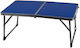 Klikareto Table for Camping Foldable 60x40x25cm Blue