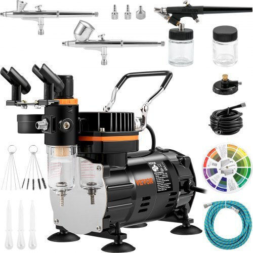 Vevor Airbrush Set Compressor Professional Use Jcbtzogmm9mof3d7ev2