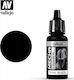 Acrylicos Vallejo Χρώμα Μοντελισμού Μαύρο 18ml
