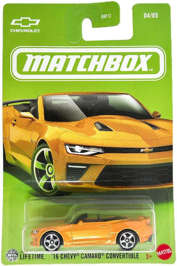 Mattel Chevy Spielzeugauto Chevrolet '16 Chevy Camaro Cabrio für 3++ Jahre JCG55