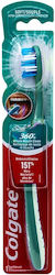 Colgate 360° Whole Mouth Clean Οδοντόβουρτσα Green