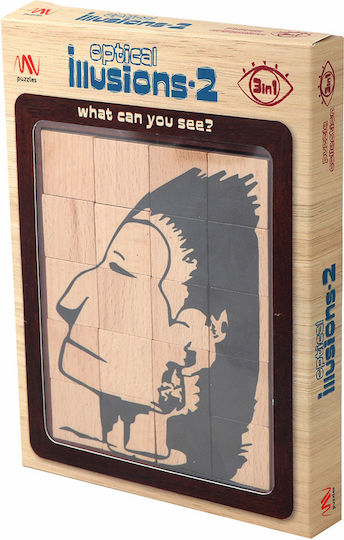 Optical Illusion Puzzle 3 In 1 Vol 2