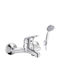 Interflex Mischung Bade- / Duscharmatur Badewanne Silber