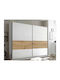 Doppeltür Kleiderschrank Schieben Ontario 300x64x225cm