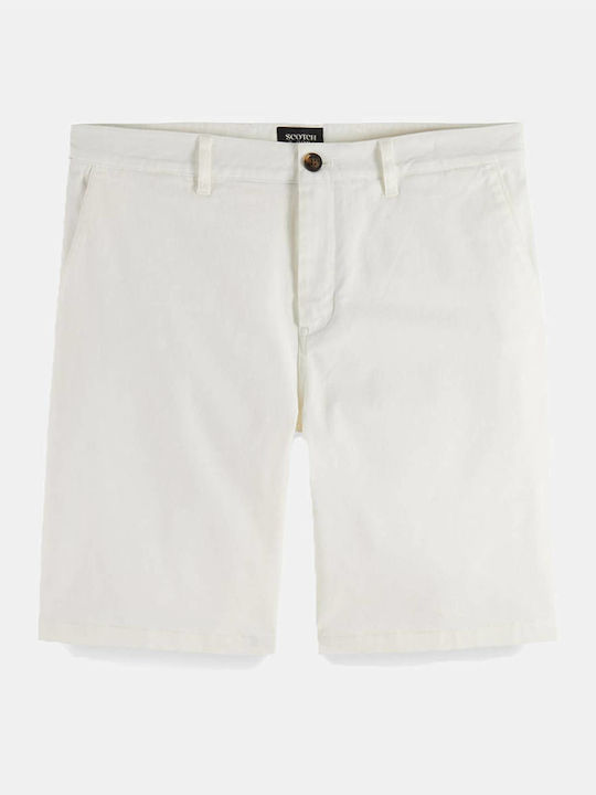 Scotch & Soda Stuart Ανδρική Βερμούδα Chino Off...