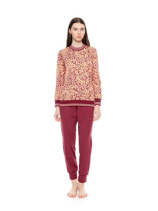Pink Label Winter Damen Pyjama-Set Various Colors