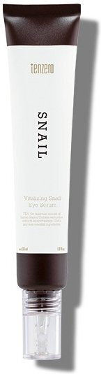 Tenzero Snail Moisturizing Serum Eyes with Snail Secretion for Dark Circles & Nourishment 30ml