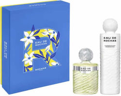 Rochas Eau De Rochas Set De Parfumuri Pentru Femei Cu Eau De Toilette 2 Bucăți Rochas Eau De Rochas Set De Parfumuri Pentru Femei Cu Eau De Toilette 2 Bucăți