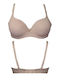 Black-beige Sutien cu Baloane