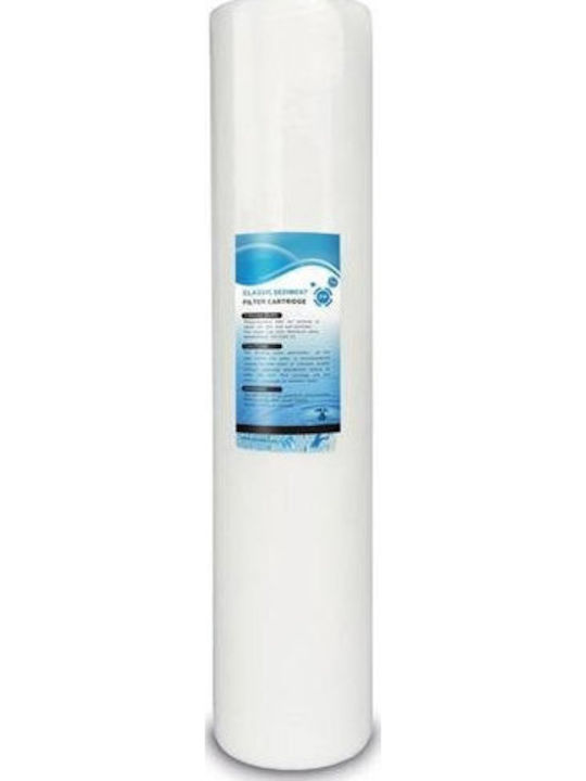 HidroWater Under Sink Water Filter Replacement made of Polypropylene 20" Big-Blue 5 μm