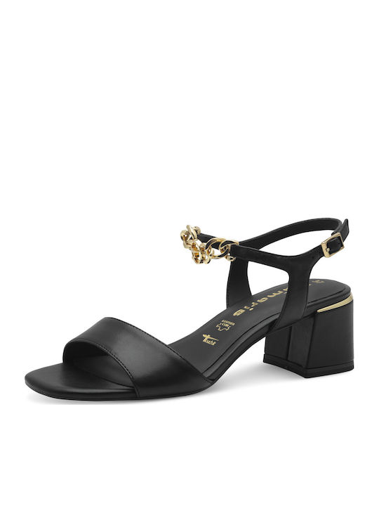 Leather Sandals Black