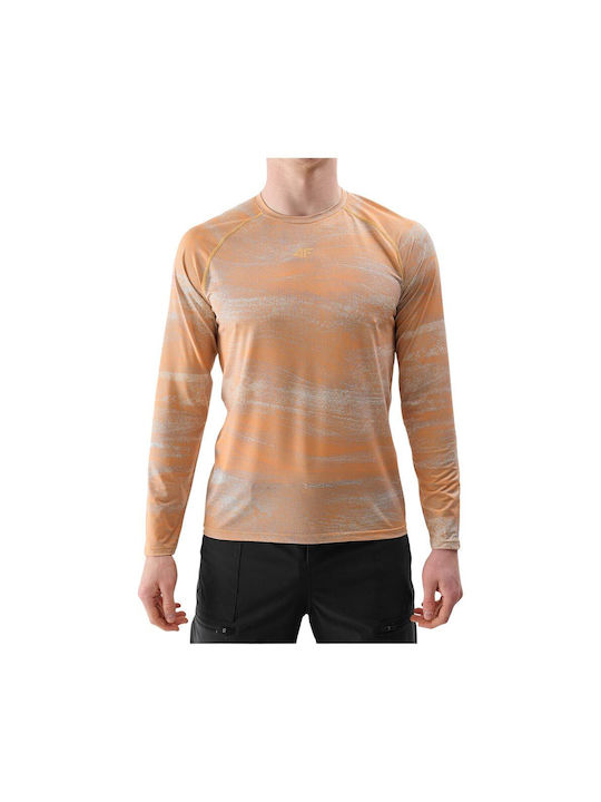 4F Cycling Long Sleeves Cycling Jersey Orange