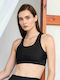 Γυναικείο Αθλητικό Μπουστάκι Push Up Black