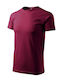Malfini Basic Werbe-T-Shirt in Rot Farbe