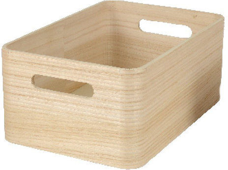 Kaemingk Hölzernes Aufbewahrungsbox 24x21x12cm 1Stück