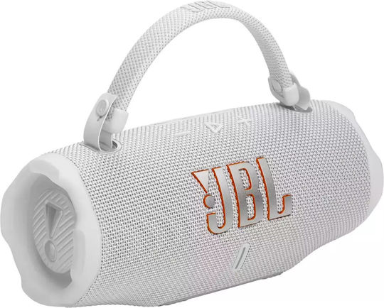 JBL Charge 6 Водоустойчиво Bluetooth високоговорител 45W с живот на батерията до 28 часа Бял