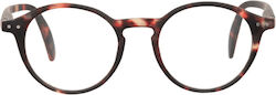 Looplabb Faust Lesebrille +2.50 in Braun Farbe