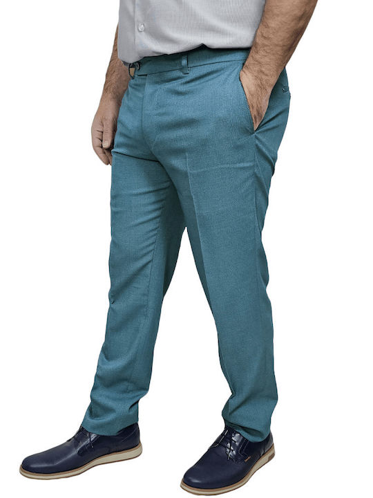 Men's Suit Trousers Lt Petrol 103.25 Aberdeen