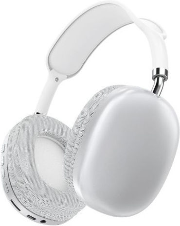 Celebrat A35 Wireless / Wired Over Ear Headphones with 10 hours of Operation White