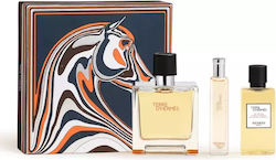 Hermes Terre D’hermès Ανδρικό Σετ με Eau de Parfum και Shower Gel 2τμχ Hermes Terre D’hermès Ανδρικό Σετ με Eau de Parfum και Shower Gel 2τμχ