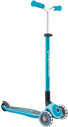 Globber Kids Foldable Master 3-Wheel Scooter for 4+ Years Aqua