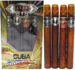 Cuba Ανδρικό Σετ με Eau de Toilette 4τμχ