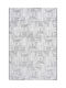 Madi Whirl Teppich Rechteckig Synthetisch,Polyester/Cotton/Leather Grey