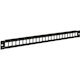 Pulsar Rap-rj45 24-Port Patchpanel 19" Schwarz Keystone