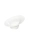 Espiel Wavy Porcelain Salad Bowl White 21.5x19.5x11cm 2pcs