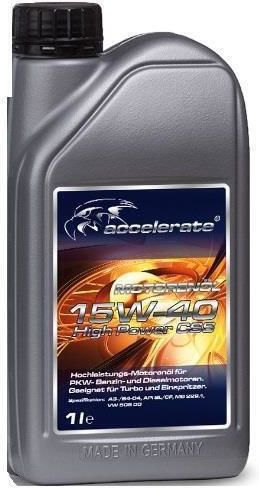 Accelerate Car Oil 15W-40 1lt ACC31343160