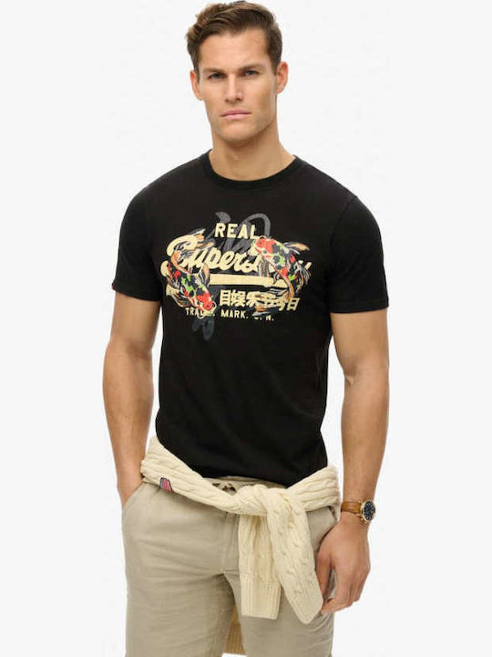 Tokyo T-shirt Μαύρο